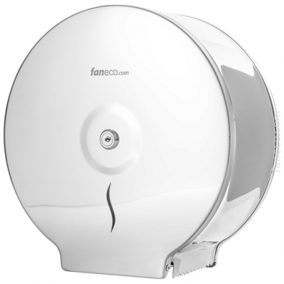 Faneco - Pojemnik na papier toaletowy ze stali nierdzewnej DUO